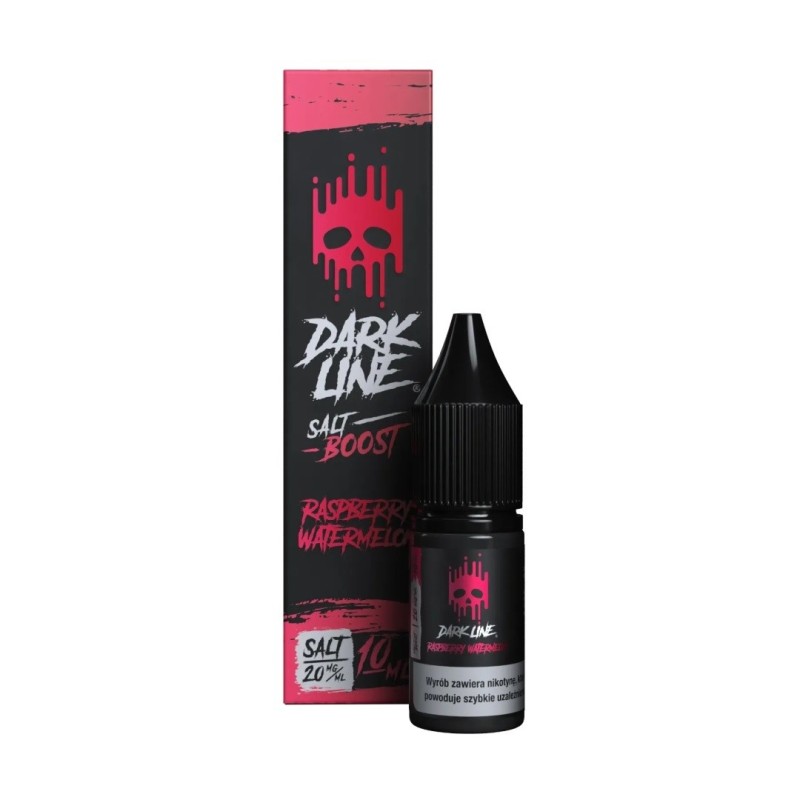 Liquid Dark Line Boost Salt 10ML - Framboise Pastèque 20MG (A25) | Eliq Vapoteur