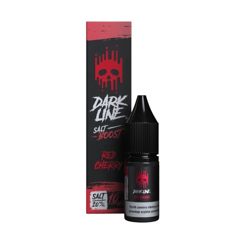 Liquid Dark Line Boost Salt 10ML - Cerise Rouge 20MG (A25) | Eliq Vapoteur