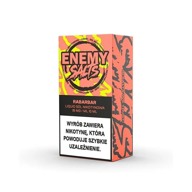 Liquid Enemy Salts - Rabarbar 18mg (A25) | Eliq Vapoteur