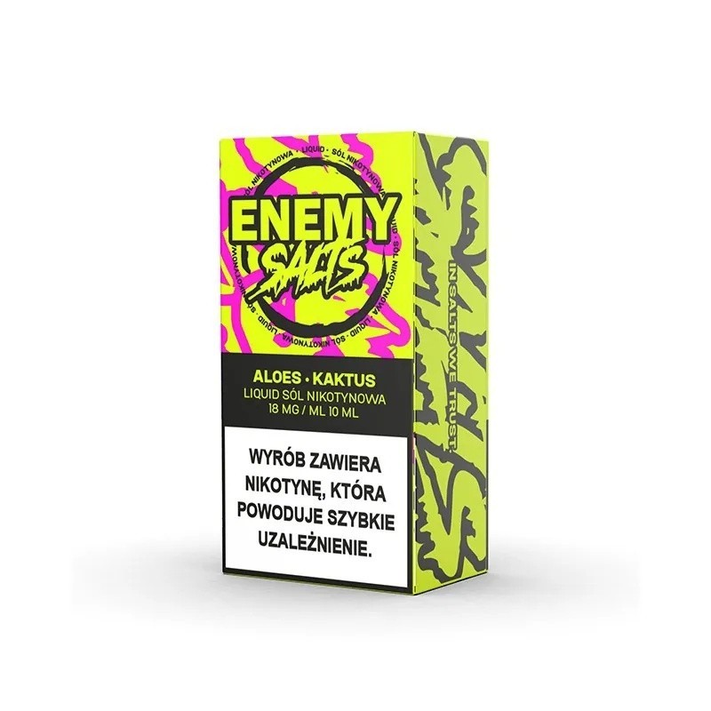 Liquid Enemy Salts - Aloes Kaktus 18mg (A25) | Eliq Vapoteur