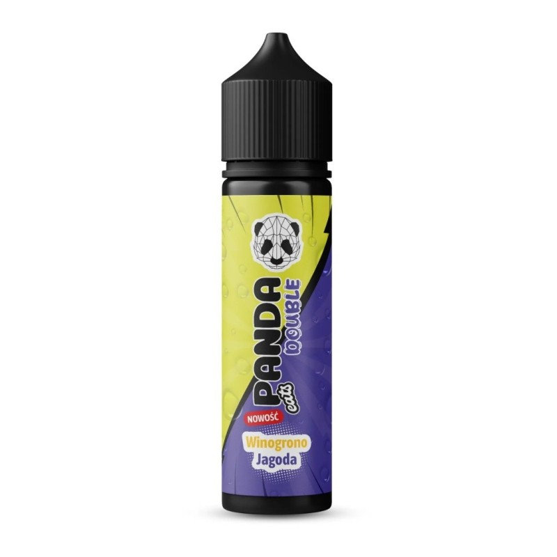 Longfill Panda Double 10/60ml - Winogrono Jagoda (A25) | Eliq Vapoteur