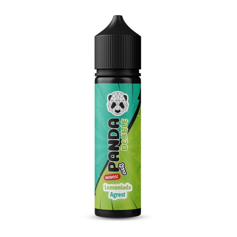 Longfill Panda Double 10/60ml - Lemoniada Agrest (A25) | Eliq Vapoteur