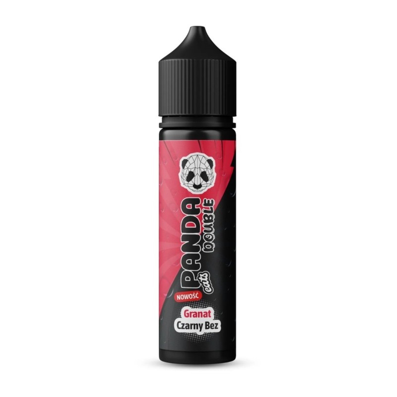 Longfill Panda Double 10/60ml - Granat Czarny Bez (A25) | Eliq Vapoteur