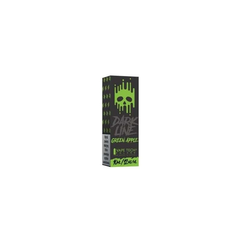 Liquid DARK LINE 10ml - Pomme Verte 12mg (A25) | Eliq Vapoteur