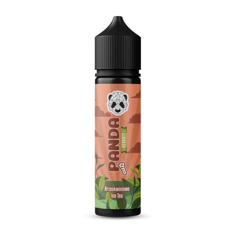 Longfill Panda Herbaty 10/60ml - Thé Glacé à la Pêche | EliqVapoteur
