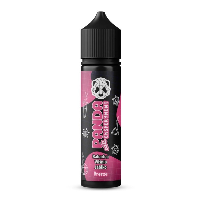 Longfill Panda Eksperyment 10/60ml - Rabarbar Wiśnia Jabłko (A25) | Eliq Vapoteur