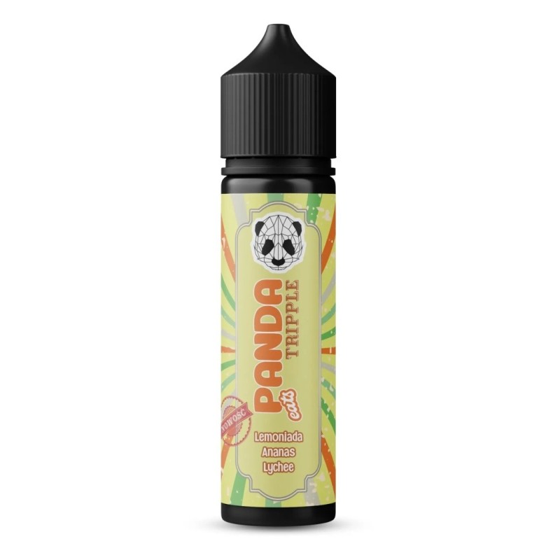 Longfill Panda Tripple 10/60ml - Lemoniada Ananas Lychee (A25) | Eliq Vapoteur