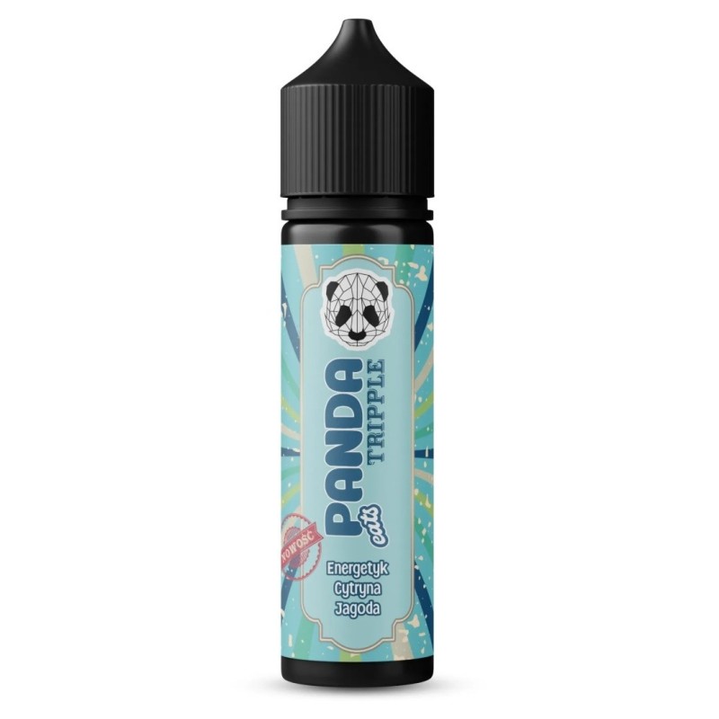 Longfill Panda Tripple 10/60ml - Energetyk Cytryna Jagoda (A25) | Eliq Vapoteur