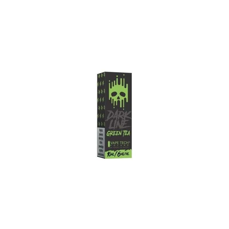 Liquid DARK LINE 10ml - Green Tea 6mg  (A25) | Eliq Vapoteur