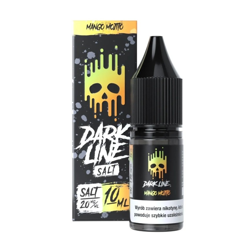 Liquid Dark Line Salt 10ml - Mango Mojito 20mg (A25) | Eliq Vapoteur