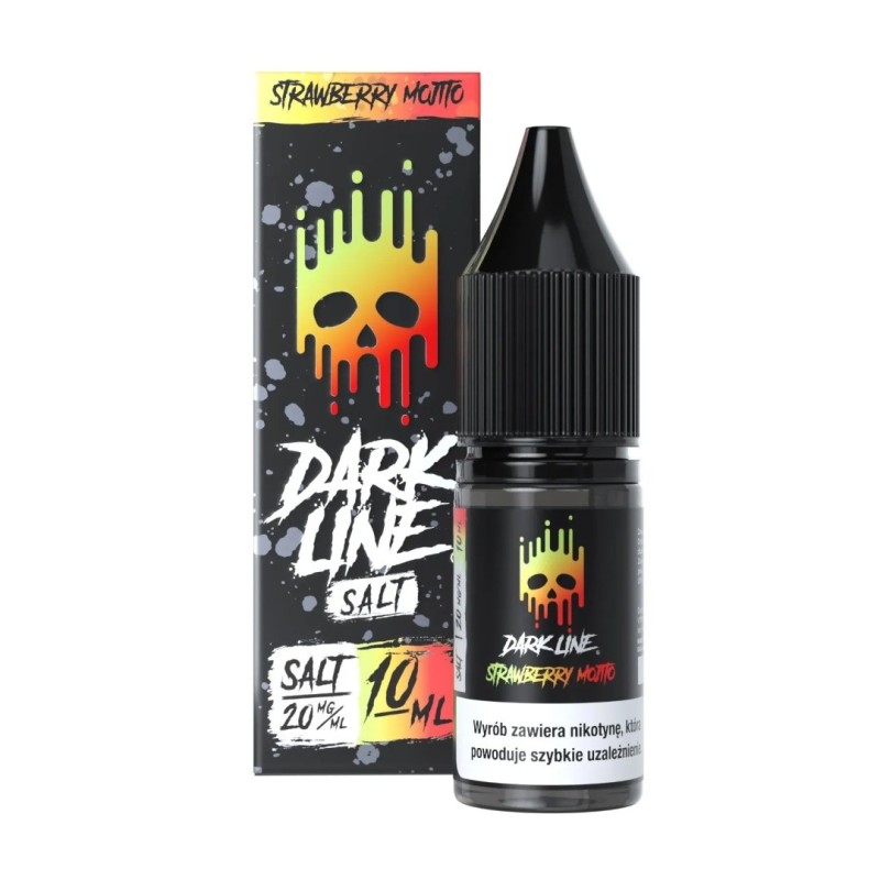 E-liquide Dark Line Salt 10ml - Strawberry Mojito 20mg | EliqVapoteur