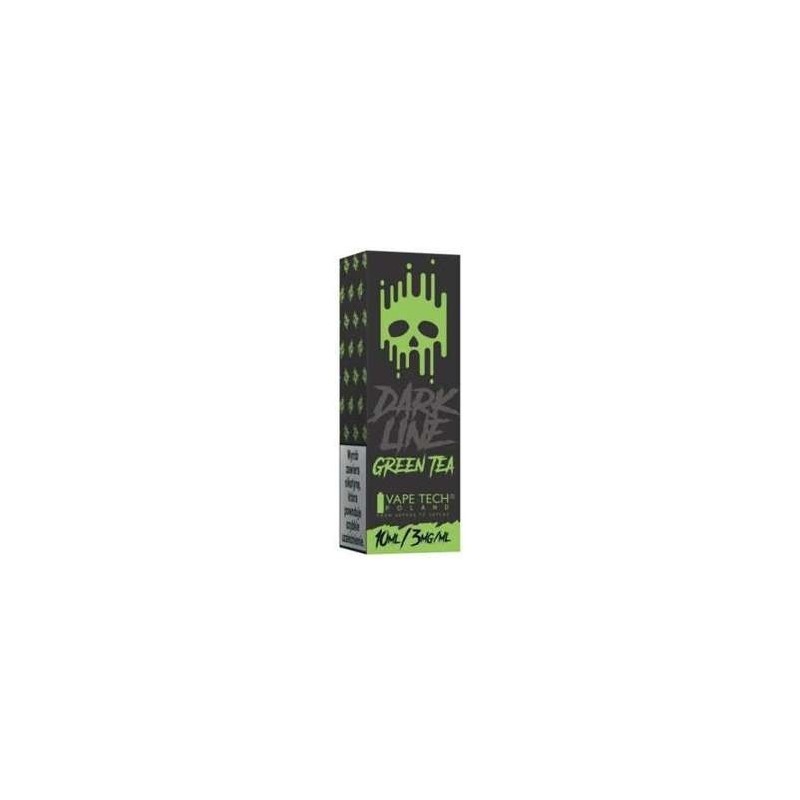 Liquid DARK LINE 10ml - Thé Vert 3mg (A25) | Eliq Vapoteur