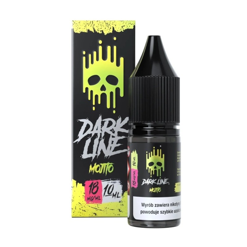 Liquid Dark Line 10ml - Mojito 18mg (A25) | Eliq Vapoteur