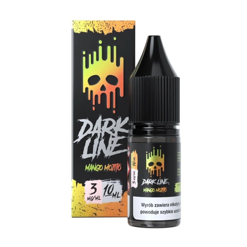 Liquid Dark Line 10ml - Mango Mojito 3mg (A25) | Eliq Vapoteur