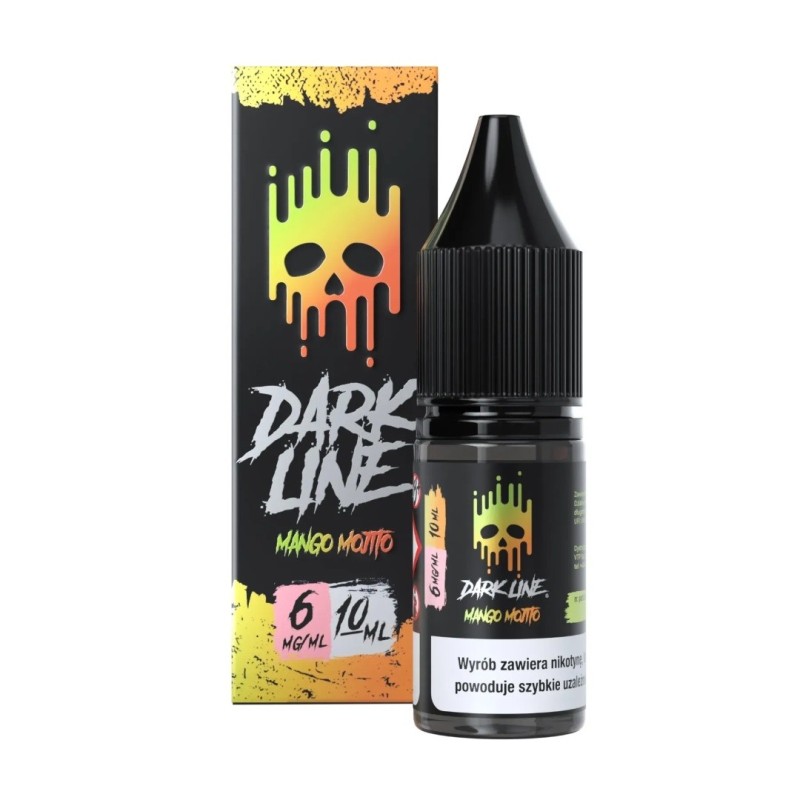 Liquid Dark Line 10ml - Mango Mojito 6mg (A25) | Eliq Vapoteur