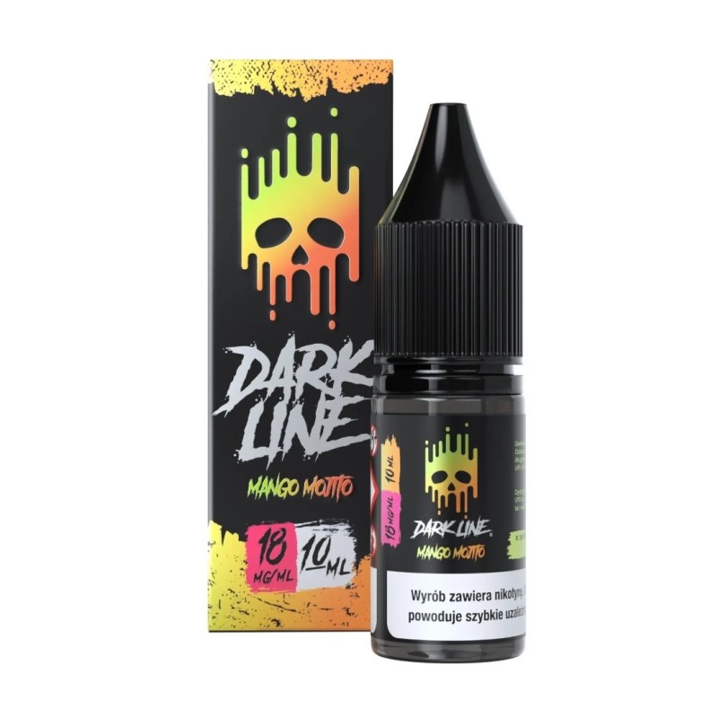 Liquid Dark Line 10ml - Mango Mojito 18mg (A25) | Eliq Vapoteur