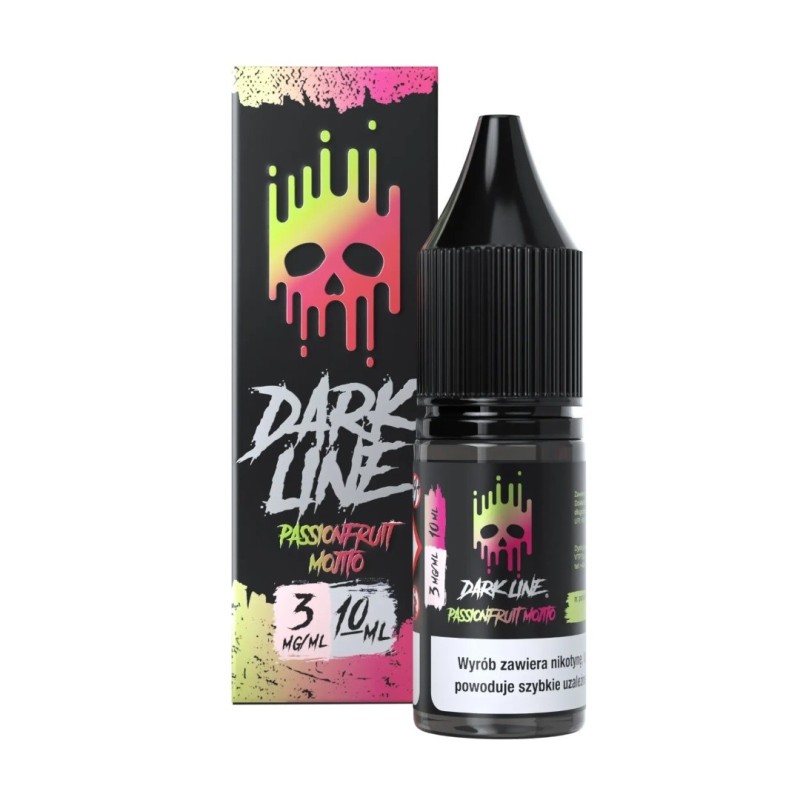E-liquide Dark Line 10ml - Mojito Fruit de la Passion 3mg | EliqVapoteur