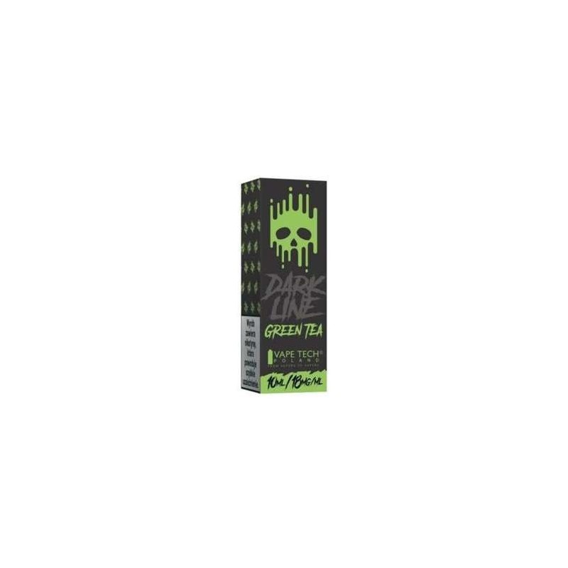Liquide DARK LINE 10ml - Thé Vert 18mg (A25) | Eliq Vapoteur