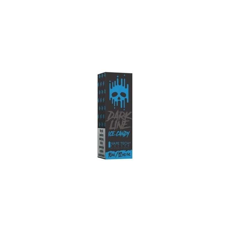 Liquid DARK LINE 10ml - Ice Candy 12mg (A25) | Eliq Vapoteur