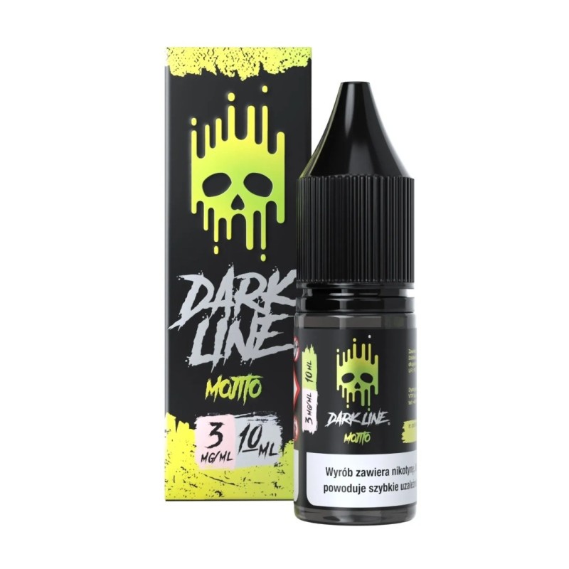 E-liquide Dark Line 10ml - Mojito 3mg | EliqVapoteur