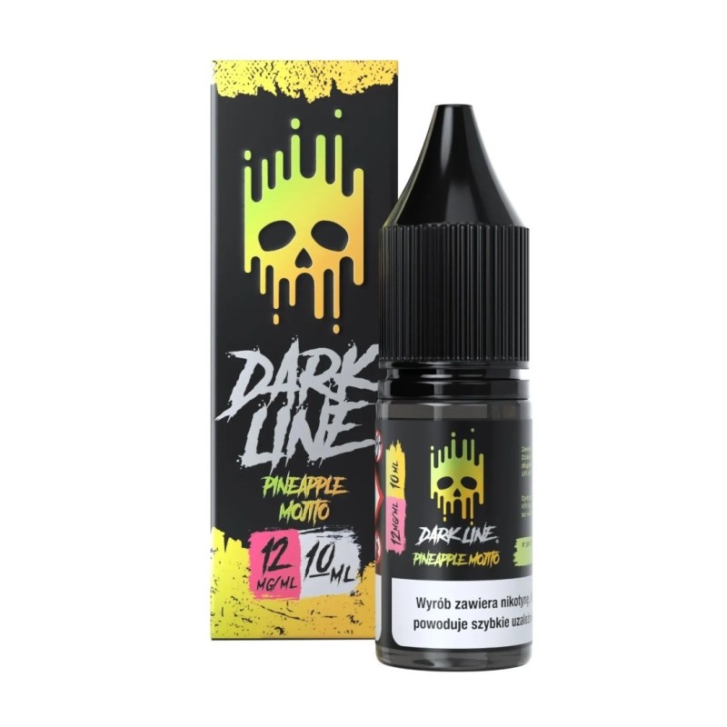 E-liquide Dark Line 10ml - Mojito à l'Ananas 12mg | EliqVapoteur