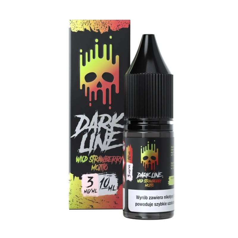 Liquid Dark Line 10ml - Wild Strawberry Mojito 3mg (A25) | Eliq Vapoteur