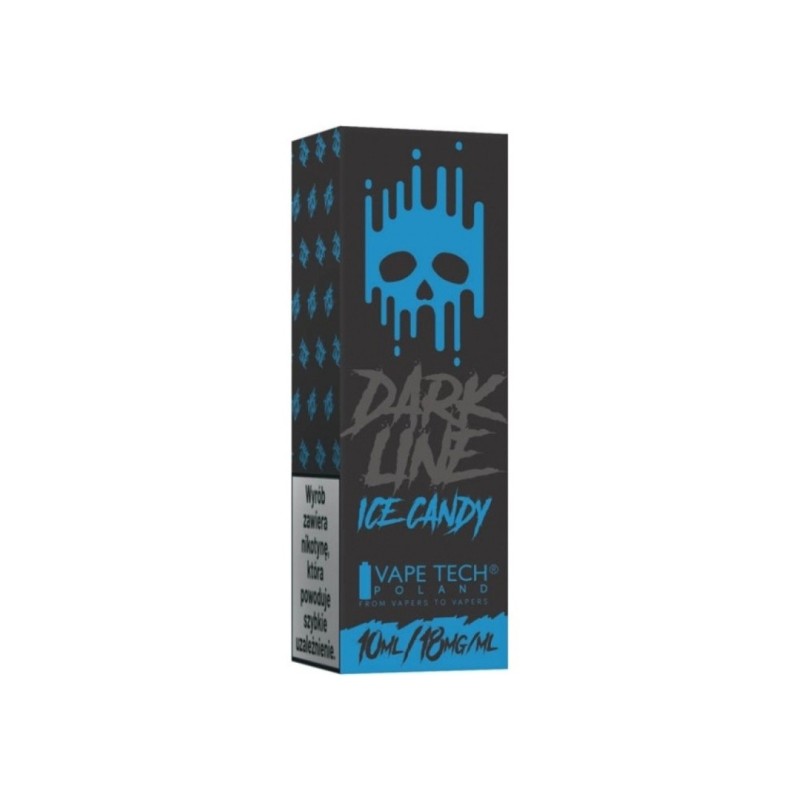 Liquid DARK LINE 10ml - Ice Candy 18mg (A25) | Eliq Vapoteur