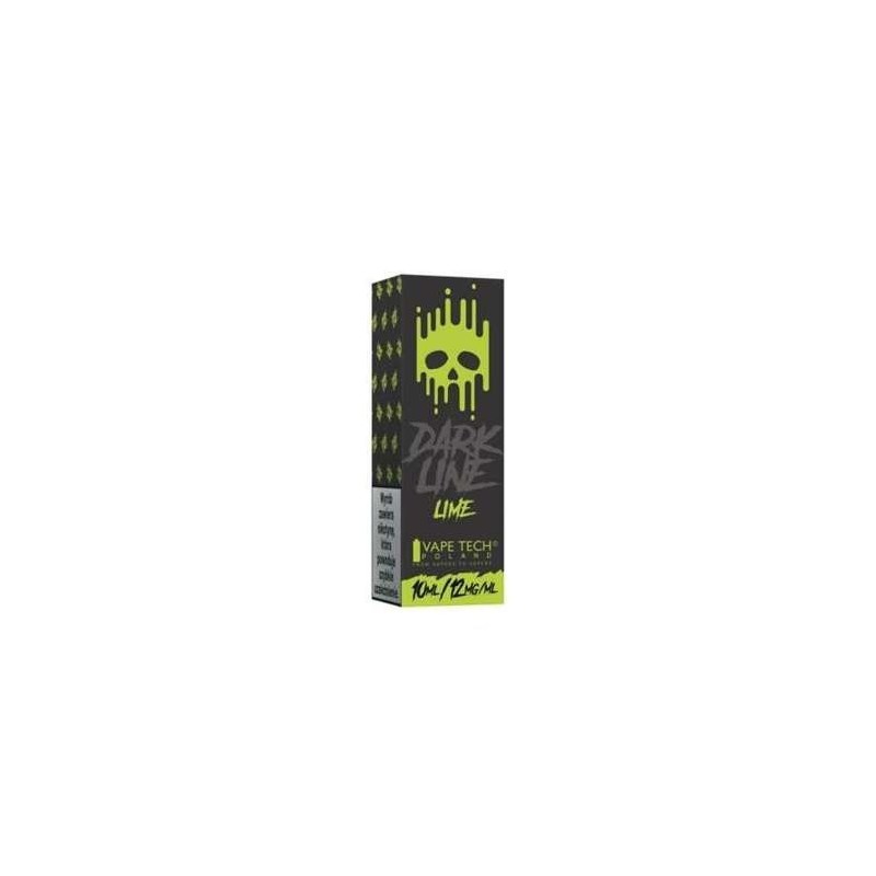 Liquid DARK LINE 10ml - Lime 12mg  (A25) | Eliq Vapoteur