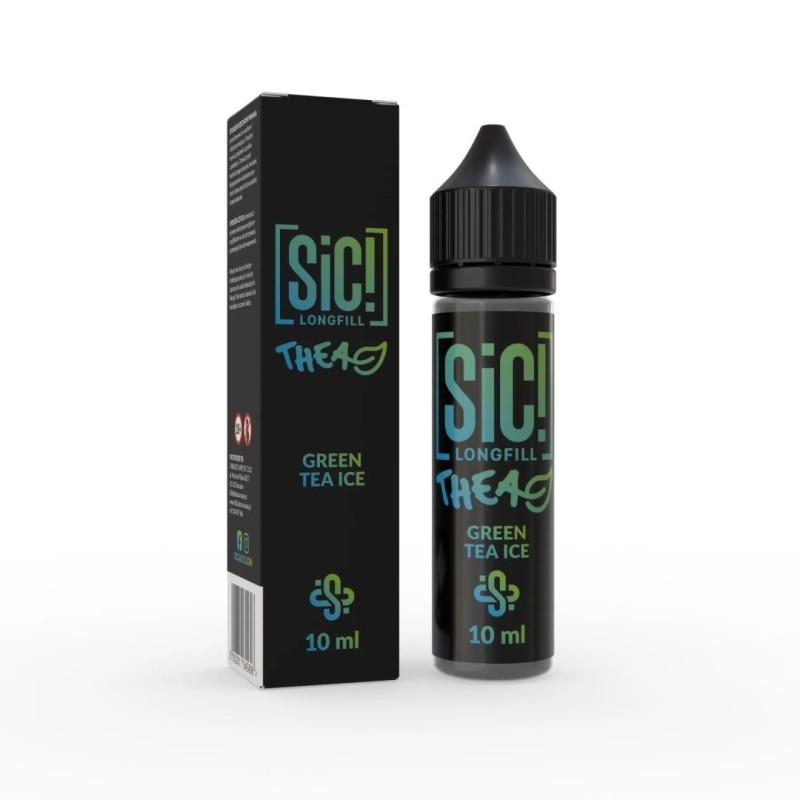 Longfill SiC! 10/60ml - Green Tea Ice | Eliq Vapoteur