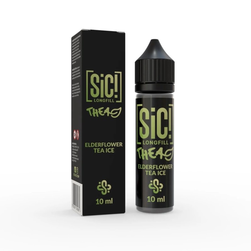 Longfill SiC! 10/60ml - Elderflower Tea Ice | Eliq Vapoteur