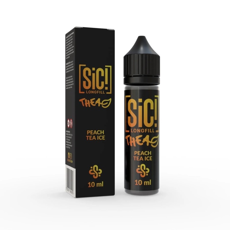 Longfill SiC! 10/60ml - Peach Tea Ice | Eliq Vapoteur