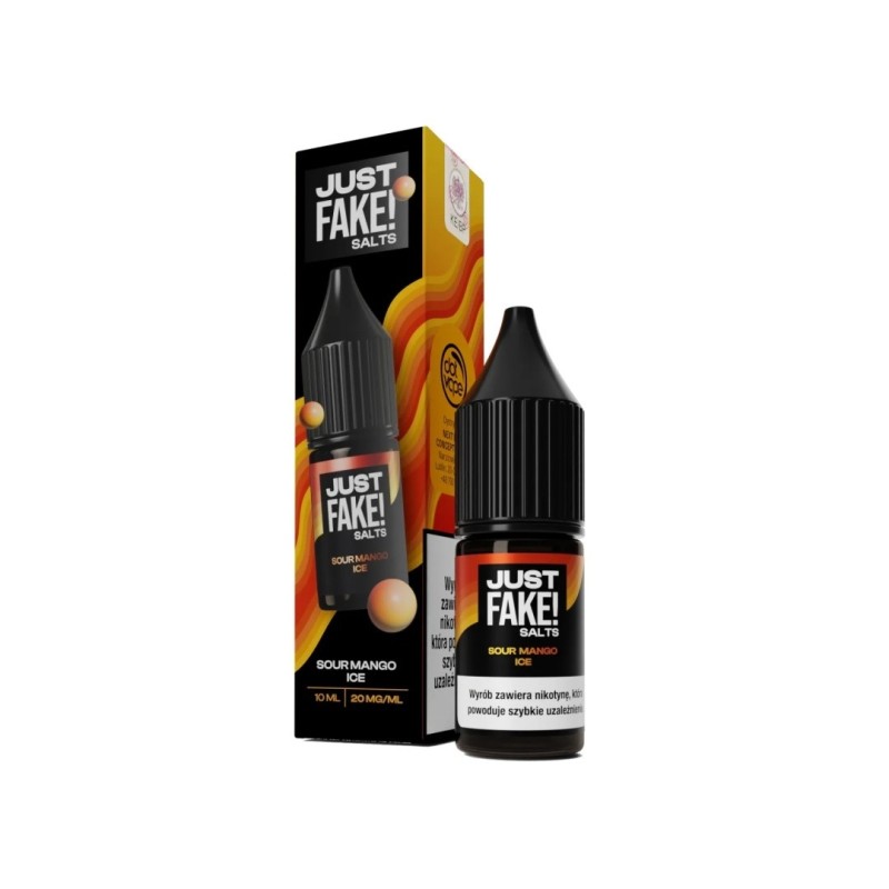 Liquid Just Fake! Salts - Sour Mango Ice 20mg (A25) | Eliq Vapoteur