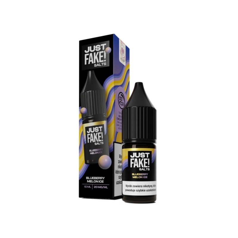 Liquid Just Fake! Salts - Blueberry Melon Ice 20mg (A25) | Eliq Vapoteur