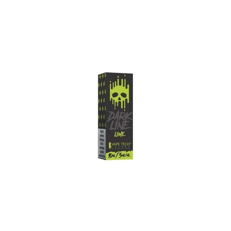 Liquid DARK LINE 10ml - Lime 3mg  (A25) | Eliq Vapoteur