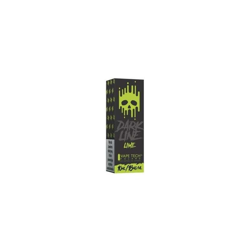 Liquid DARK LINE 10ml - Lime 18mg (A25) | Eliq Vapoteur