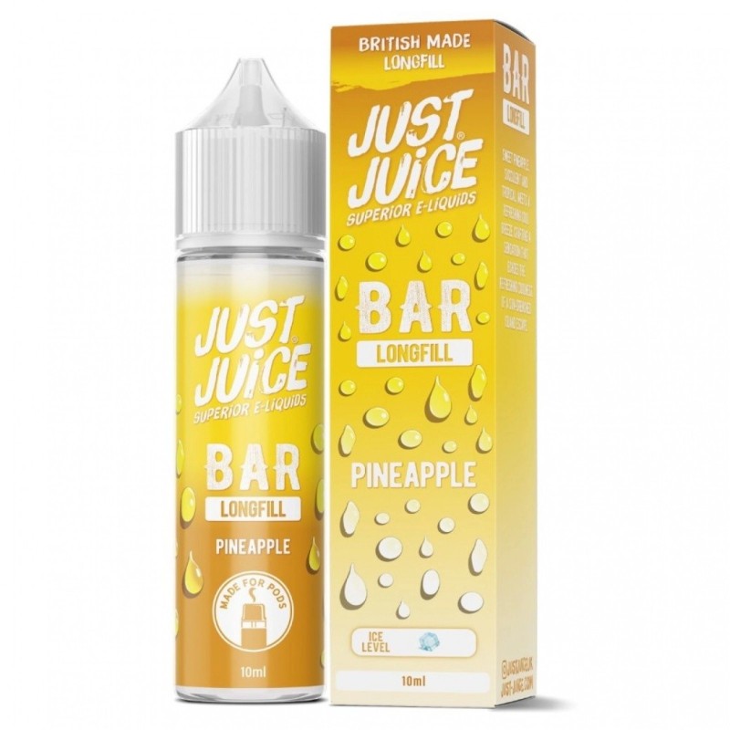 Longfill Just Juice Bar 10/60ml - Ananas (A25) | Eliq Vapoteur