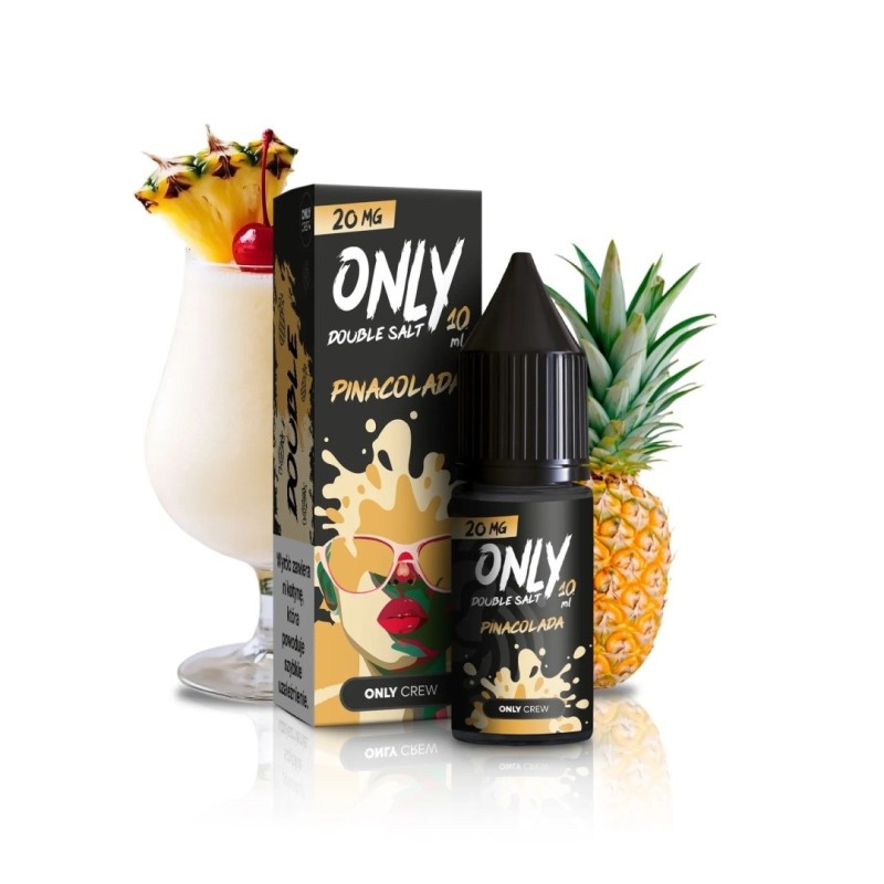 Liquid Only Double Salt 10ml - Pinacolada 20mg | Eliq Vapoteur