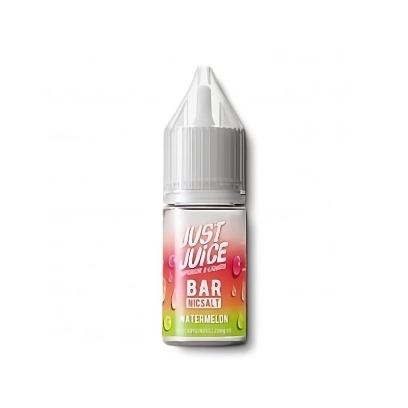 Liquid Just Juice Bar Salt 10ml - Watermelon 20mg (A25) | Eliq Vapoteur