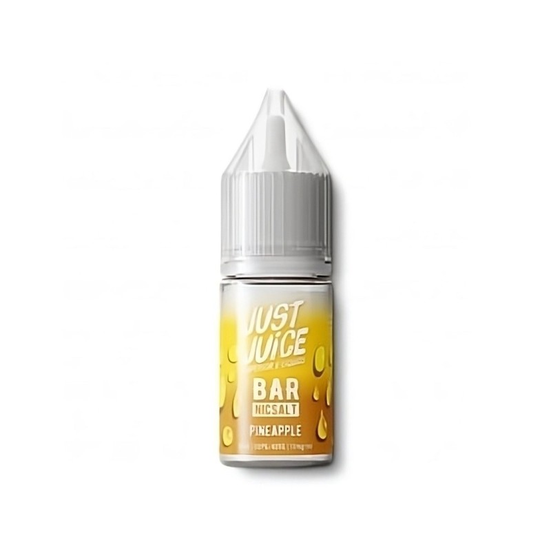 Liquid Just Juice Bar Salt 10ml - Pineapple 20mg (A25) | Eliq Vapoteur