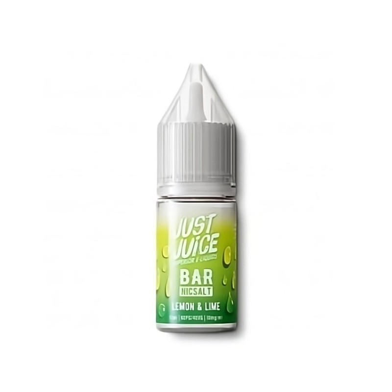 Liquid Just Juice Bar Salt 10ml - Lemon Lime 20mg (A25) | Eliq Vapoteur