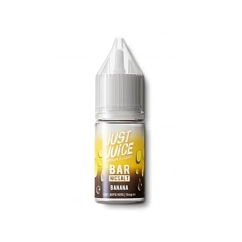 Liquid Just Juice Bar Salt 10ml - Banana 20mg (A25) | Eliq Vapoteur