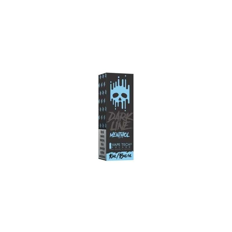 Liquid DARK LINE 10ml - Menthol 18mg  (A25) | Eliq Vapoteur