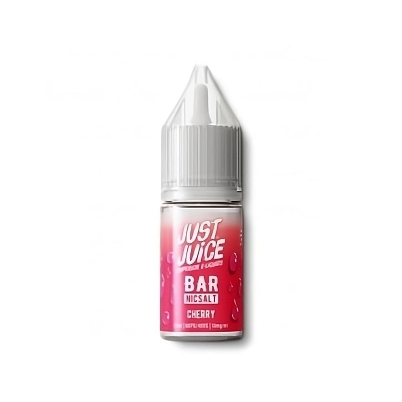 Liquid Just Juice Bar Salt 10ml - Cherry 20mg (A25) | Eliq Vapoteur