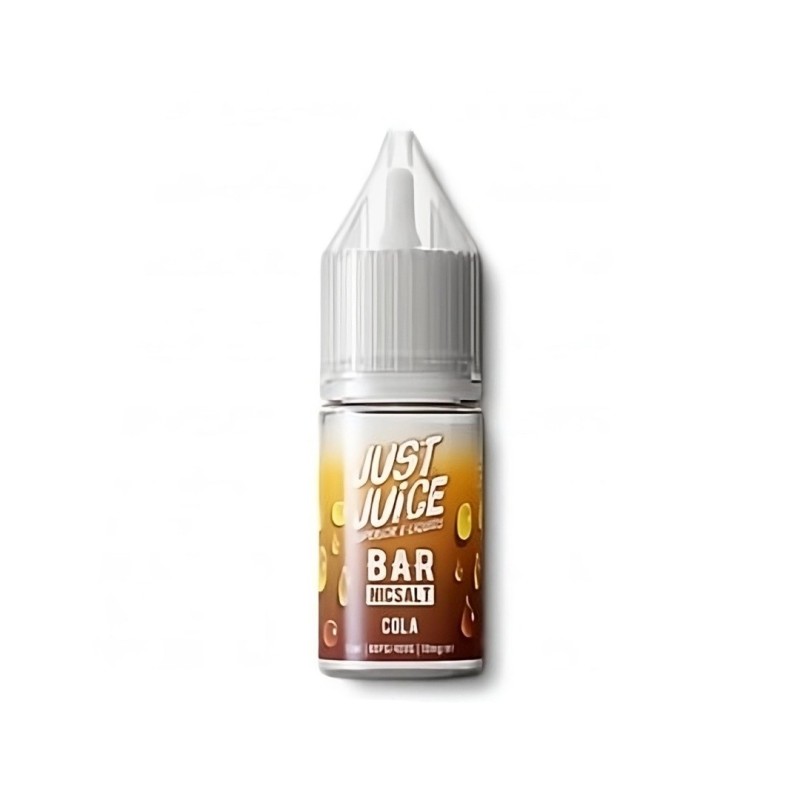 Liquid Just Juice Bar Salt 10ml - Cola 20mg (A25) | Eliq Vapoteur