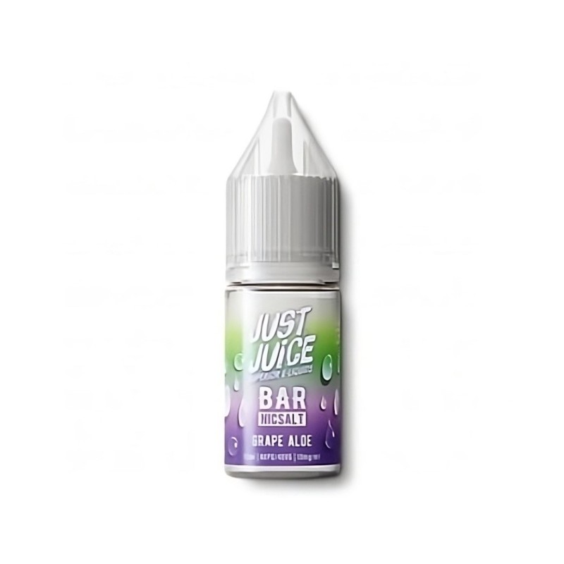 Liquid Just Juice Bar Salt 10ml - Aloe Grape 20mg (A25) | Eliq Vapoteur