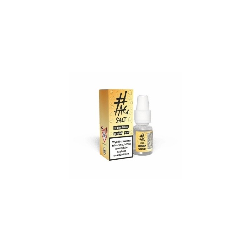 Liquid Hasztag Boissons Sel 10ml - Orange Fenda 20mg (A25) | Eliq Vapoteur