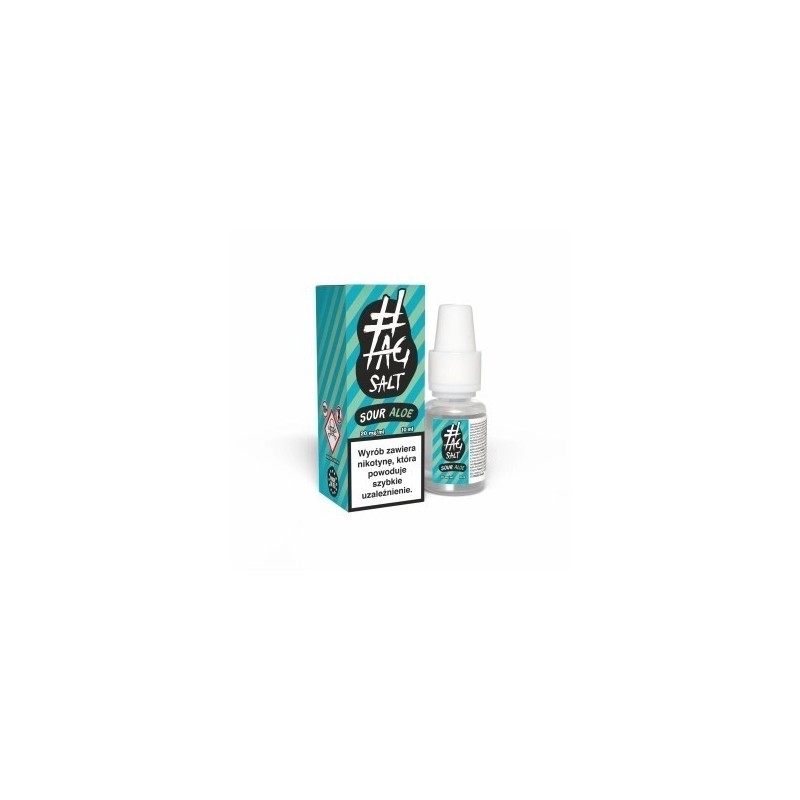 Liquid Hasztag Sour Salt 10ml - Aloe 20mg (A25) | Eliq Vapoteur