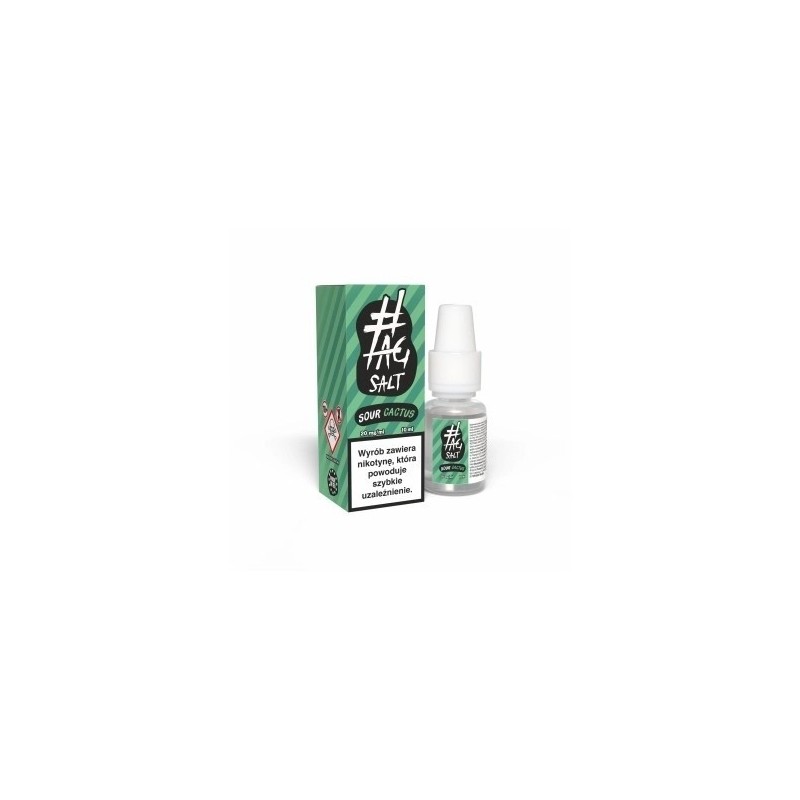 Hasztag Sour Salt E-liquid 10ml - Cactus 20mg | EliqVapoteur