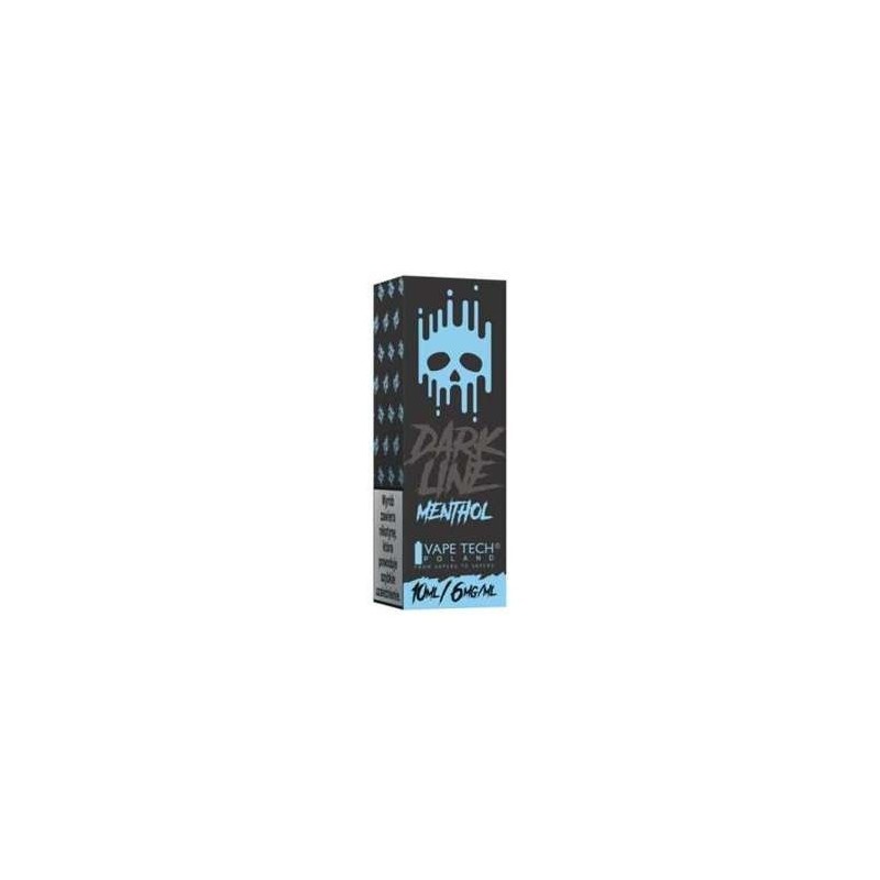 Liquid DARK LINE 10ml - Menthol 6mg  (A25) | Eliq Vapoteur