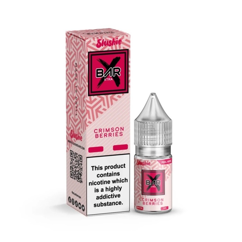 Liquid Slushie Bar Salt 10ml - Crimson Berries 20mg (A25) | Eliq Vapoteur